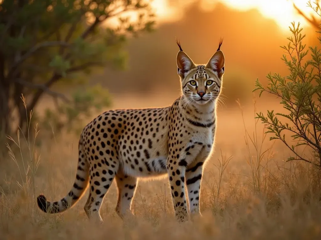 Chat Sauvage d'Afrique