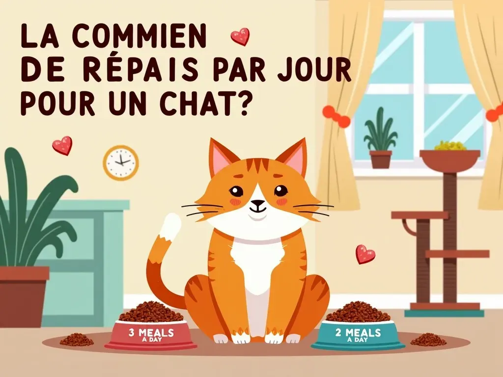 Combien de repas par jour pour un chat : Découvrez la fréquence idéale pour le bien-être de votre félin !