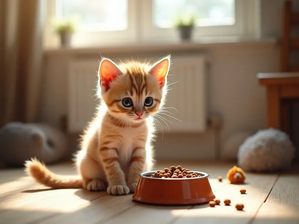 Erreur de nourrir un chaton