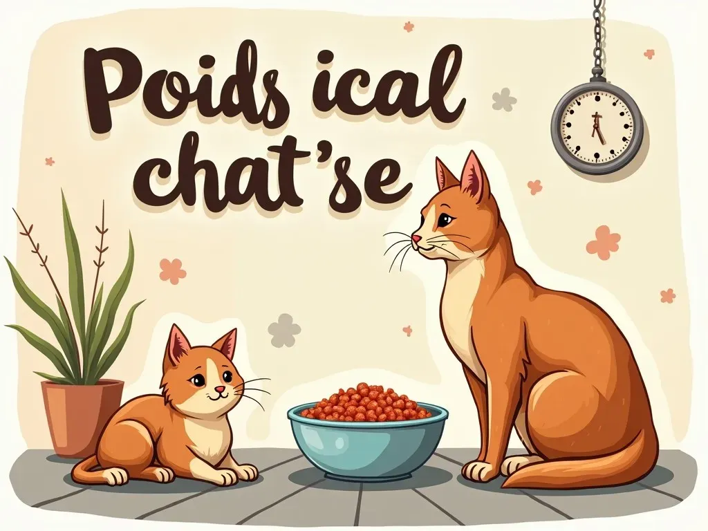 Poids idéal chat stérilisé