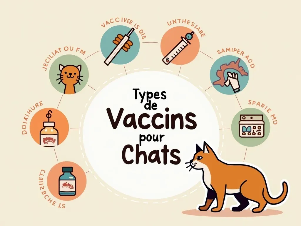 Types de vaccins pour chats