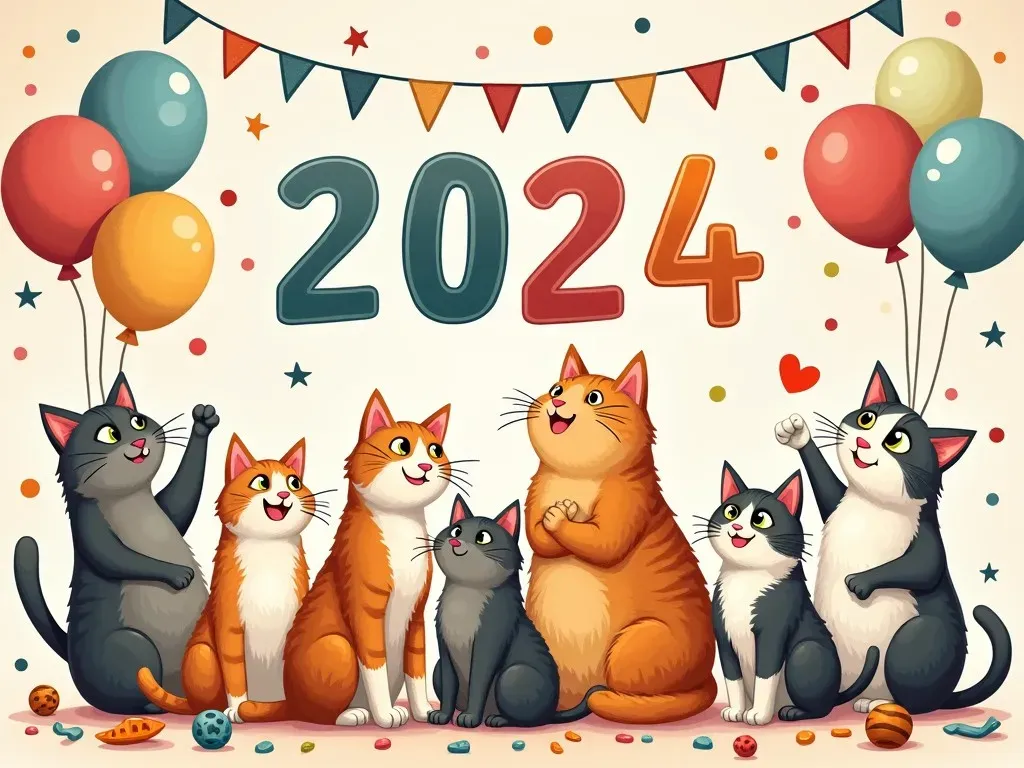 🐾 Découvrez Pourquoi 2024 Est l’Année des Chats : Tout Savoir sur les Noms Édifiants ! 🐱