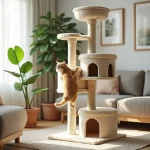 Découvrez l’Arbre à Chat Haut : Le Secret pour un Feline Épanoui et Heureux !