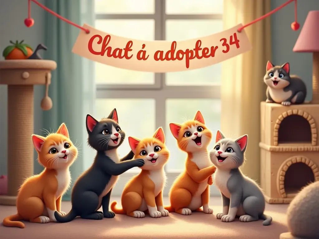 Vous pensez adopter ? Découvrez les « chat à adopter 34 » en Hérault et contribuez à leur bonheur ! 🐾