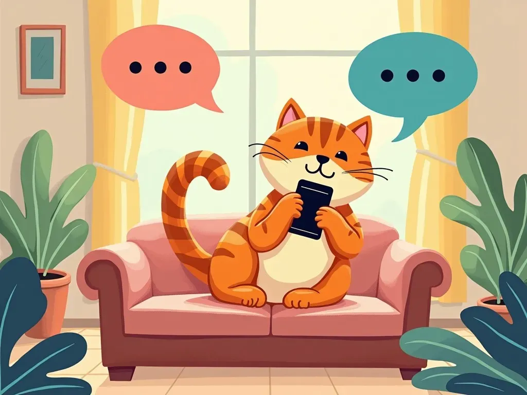 Découvrez le Secret Étonnant du Chat Mobile : Pourquoi Tout le Monde en Parle ?