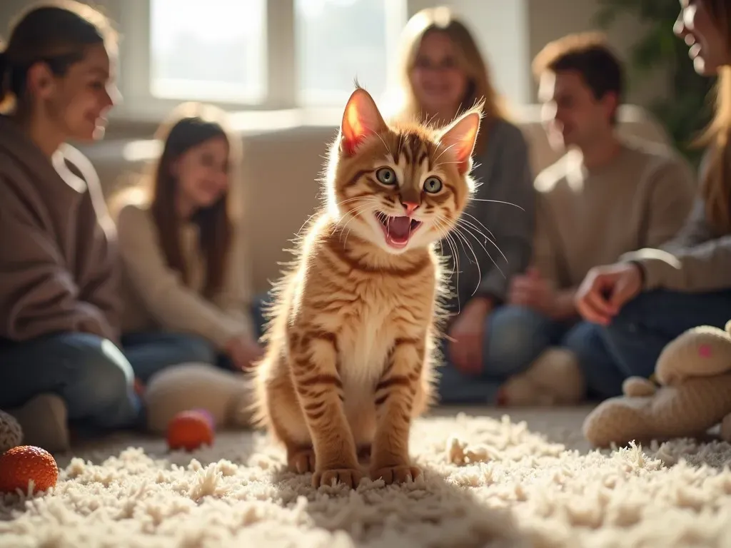 Découvrez le Chaton Abyssin : Une Étoile Montante du Monde Félin!