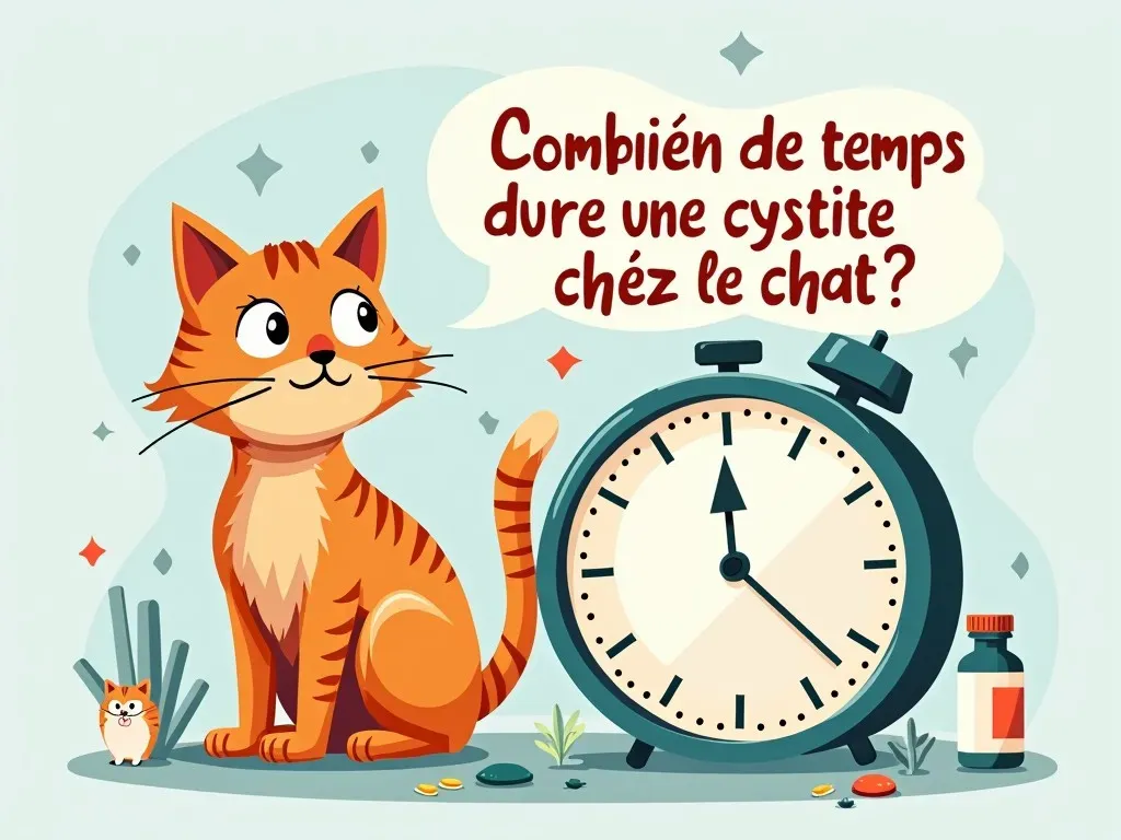 Combien de temps dure une cystite chez le chat ? Découvrez tout ce qu’il faut savoir !