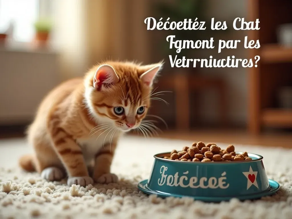 croquettes chat recommandées par les vétérinaires