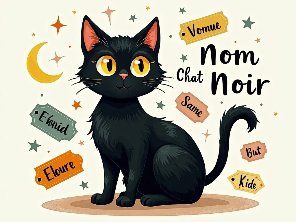 Le Guide Ultime Pour Trouver le Nom Parfait de Votre Nom Chat Noir ! 🐈‍⬛✨