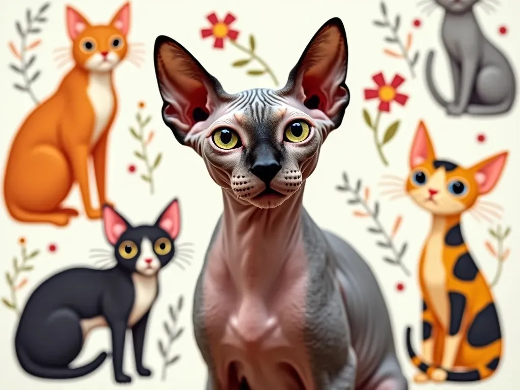 race de chat Sphynx