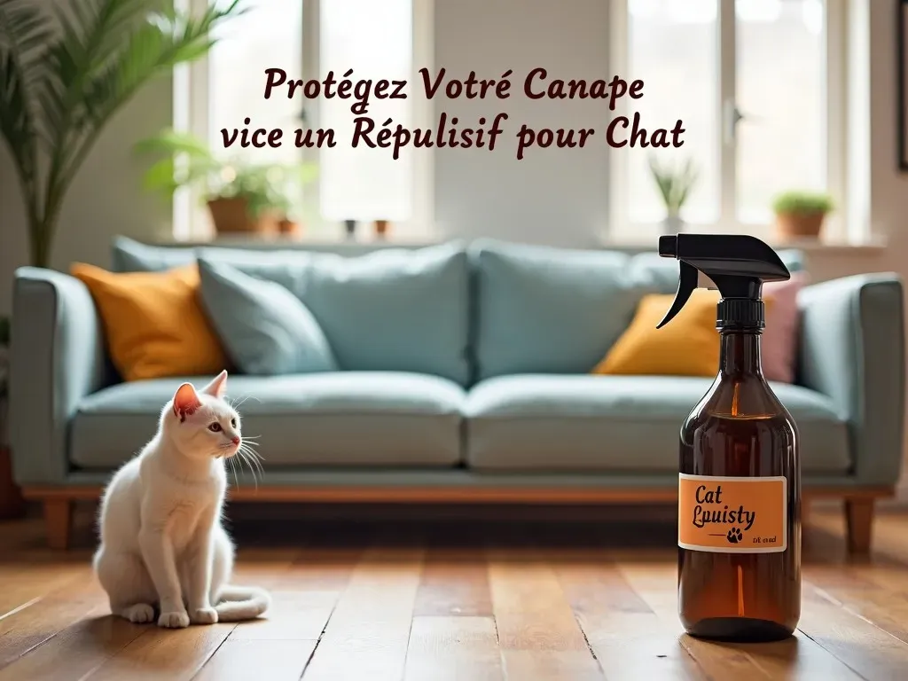 répulsif chat canapé pipi