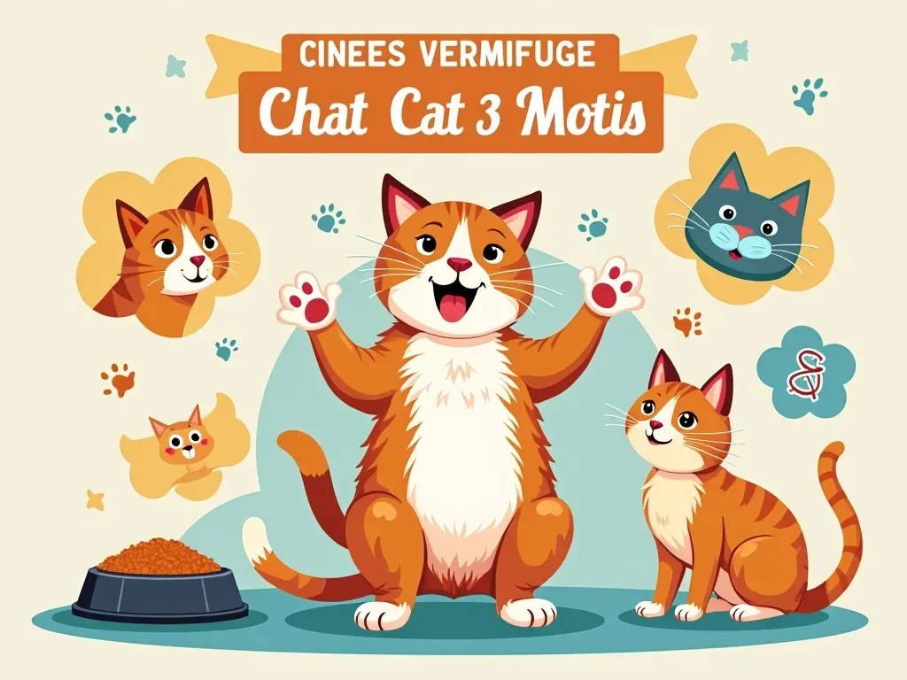 vermifuge chat 3 mois