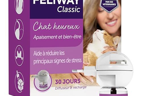 Avis FELIWAY Classic 30 Jours – Solution anti-stress pour chats