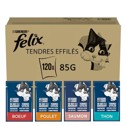Avis Felix Tendres Effilés : Nourriture pour Chats
