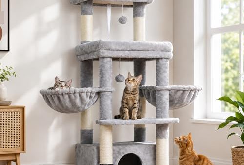 Avis Hey-brother Arbre à Chat : Confort et Amusement