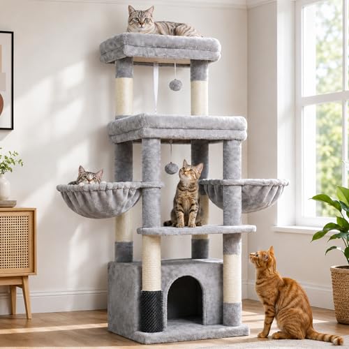 Avis Hey-brother Arbre à Chat : Confort et Amusement