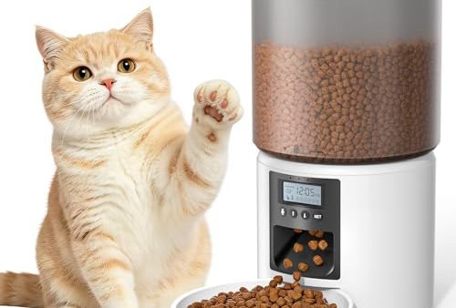 Avis Distributeur Croquettes Chat Automatique 4L