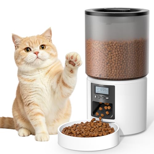 Avis Distributeur Croquettes Chat Automatique 4L
